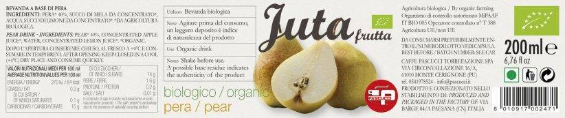 Succo pera bio Juta Frutta (6 pezzi) - immagine 2