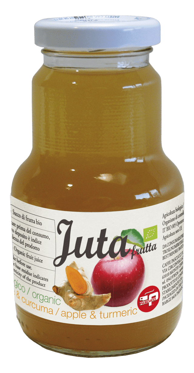 42257 succo mela e curcuma bio frutta biologico Caffè Pascucci