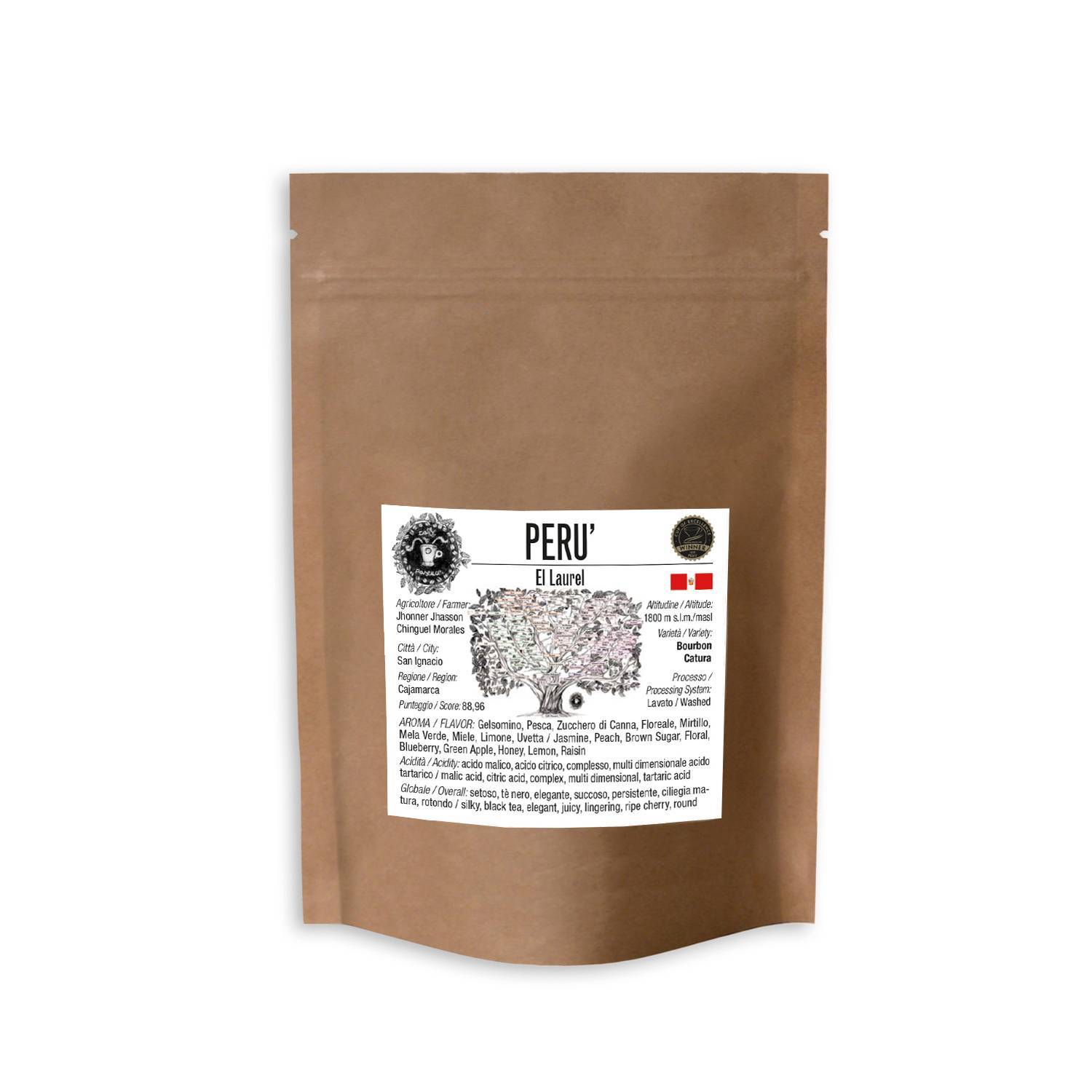 Caffè-Pascucci-Perù El Laurel_80_g