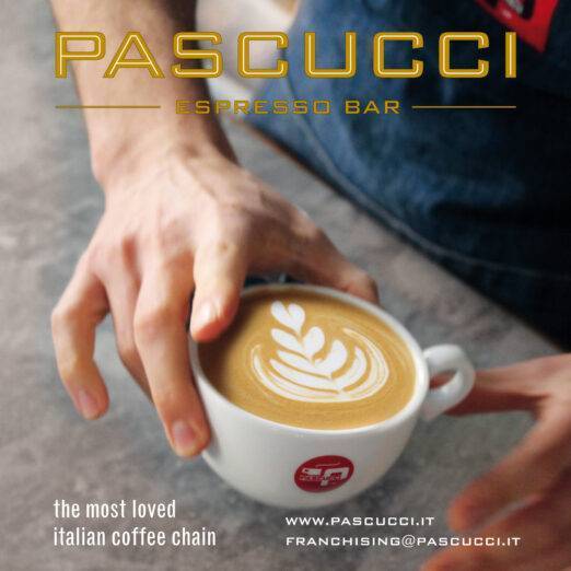 Caffè Pascucci Shop: unisciti alla prima catena di caffetteria italiana nel mondo