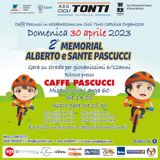 2° Memorial Alberto e Sante Pascucci (Misano Adriatico, 30 aprile 2023)