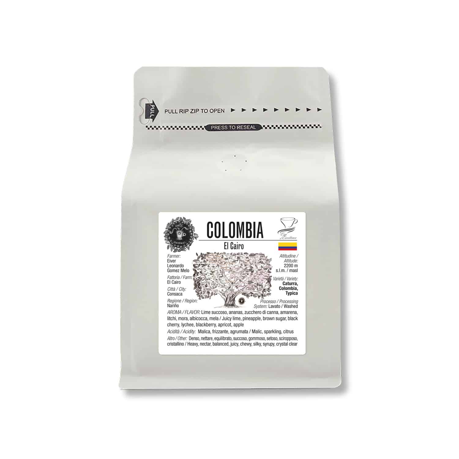 Cup Of Excellence Coffee Colombia "El Cairo" (Copia)