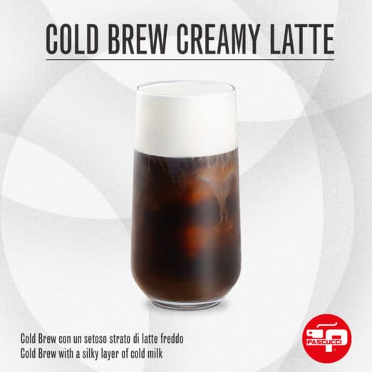 Cold brew creamy latte
