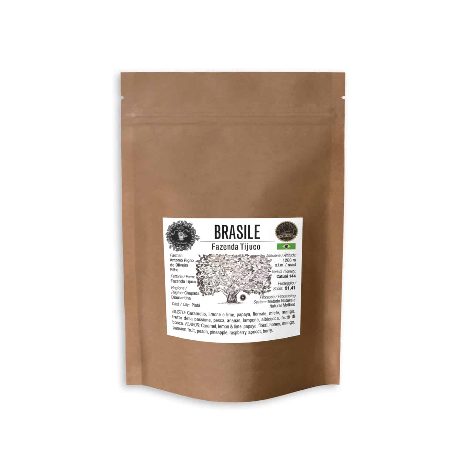 COE BRASILE Fazenda Tijuco 73 x 70